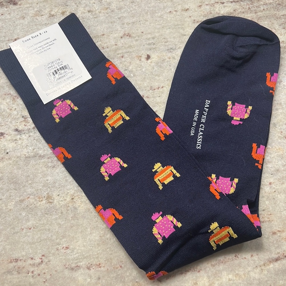 Dapper Classic Kentucky Derby Socks